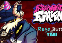 FNF Rage Burst vs Tabi - FNF HUB
